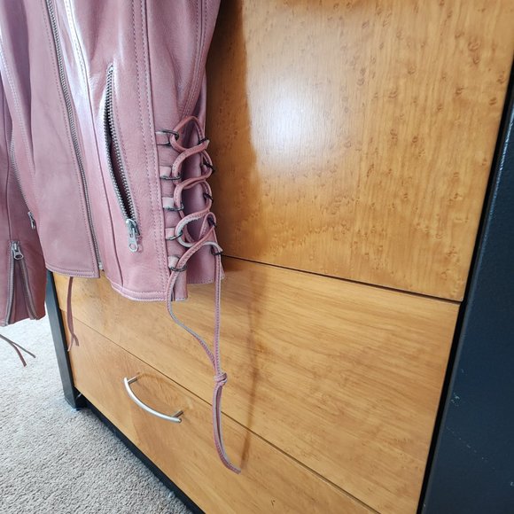 Alpinestars Stella Leather Armoured Motorcycle Jacket - Womens - Picture 7 of 10